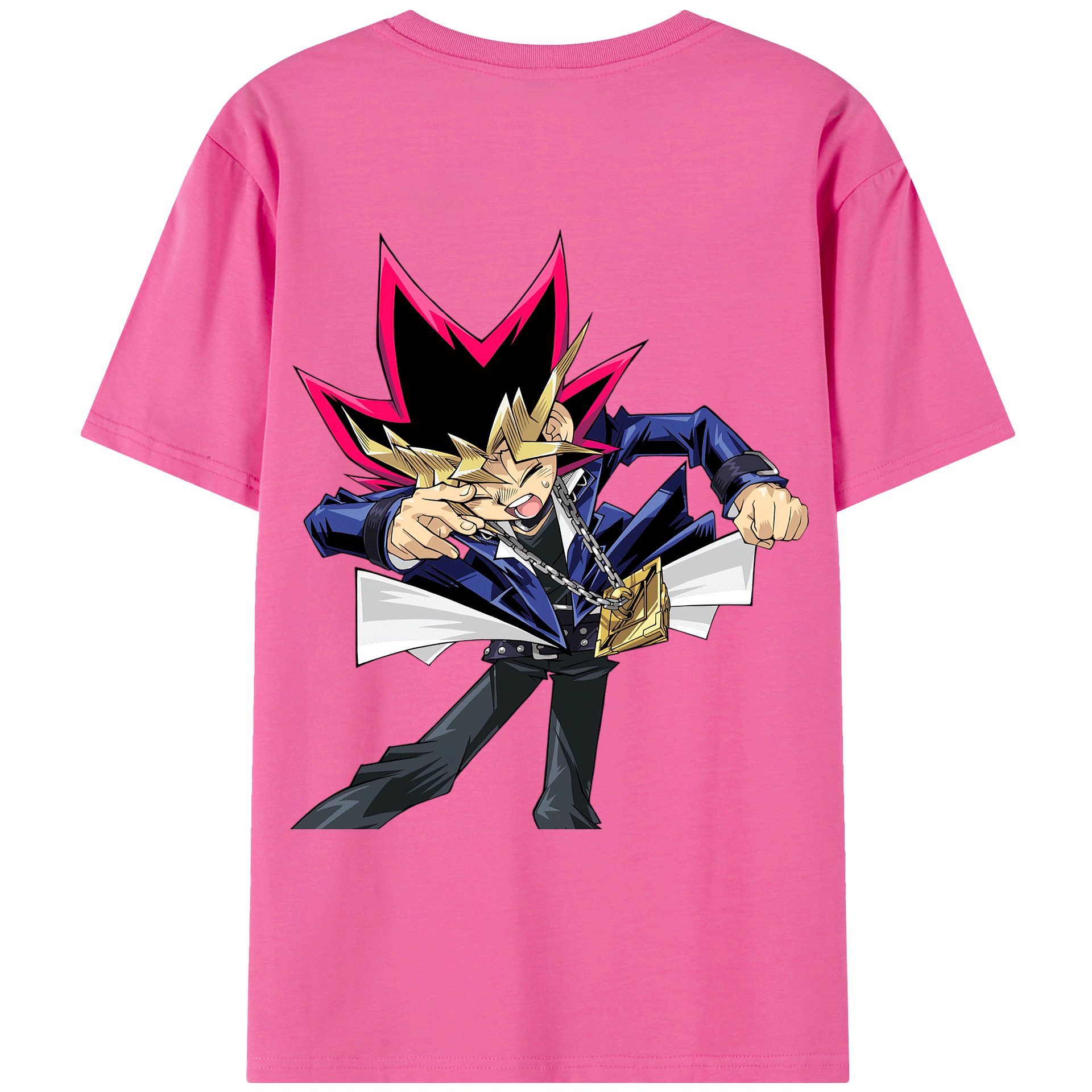 （画像用） 遊☆戯☆王 Yu-Gi-Oh! レディース半袖Tシャツ(バックプリント)